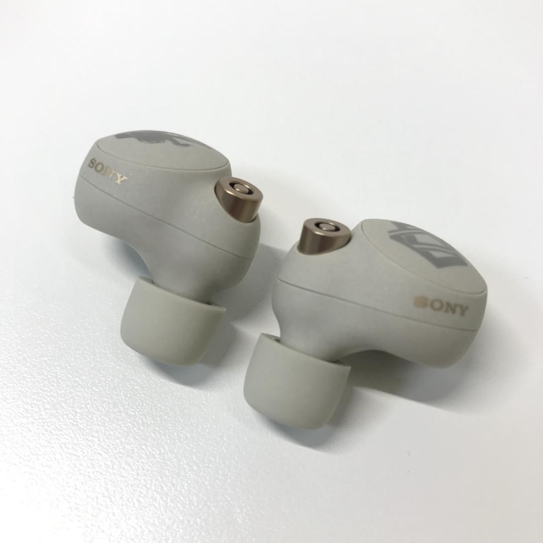 【希少/美品】SONY WF-1000XM4 初音ミクモデル シルバー イヤホン