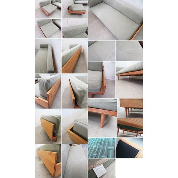 モモナチュラル■DAY SOFA 3P+1P■デイベッド■オーク材