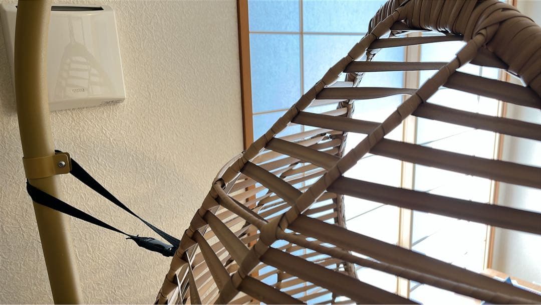 エッグ型 ハンギングチェア ※引取りも検討可