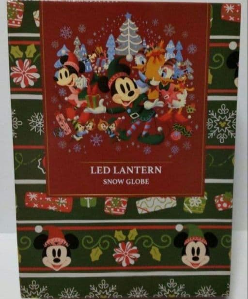 ディズニークリスマス スノードーム ランタン
