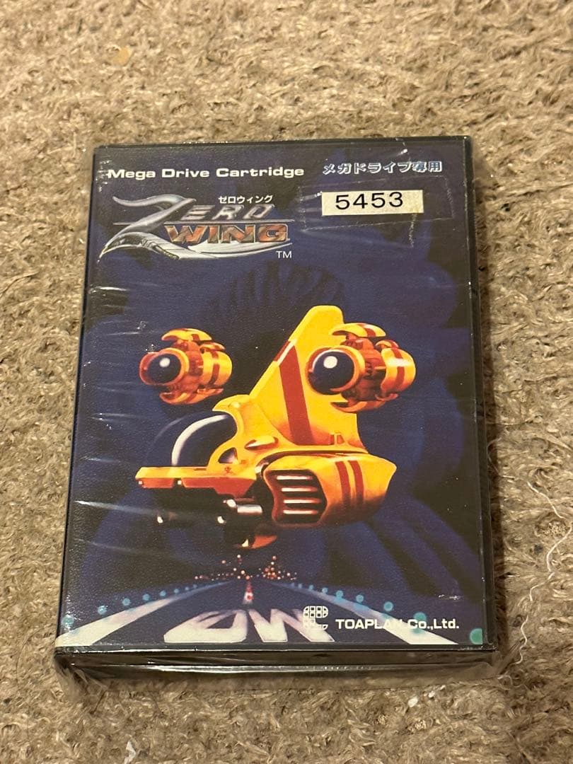SEGA メガドライブ　新品　ゼロウィング