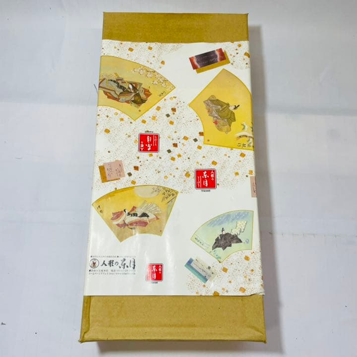 64 人形の東月　羽子板飾り　未使用　１５号　ガラスケース付き