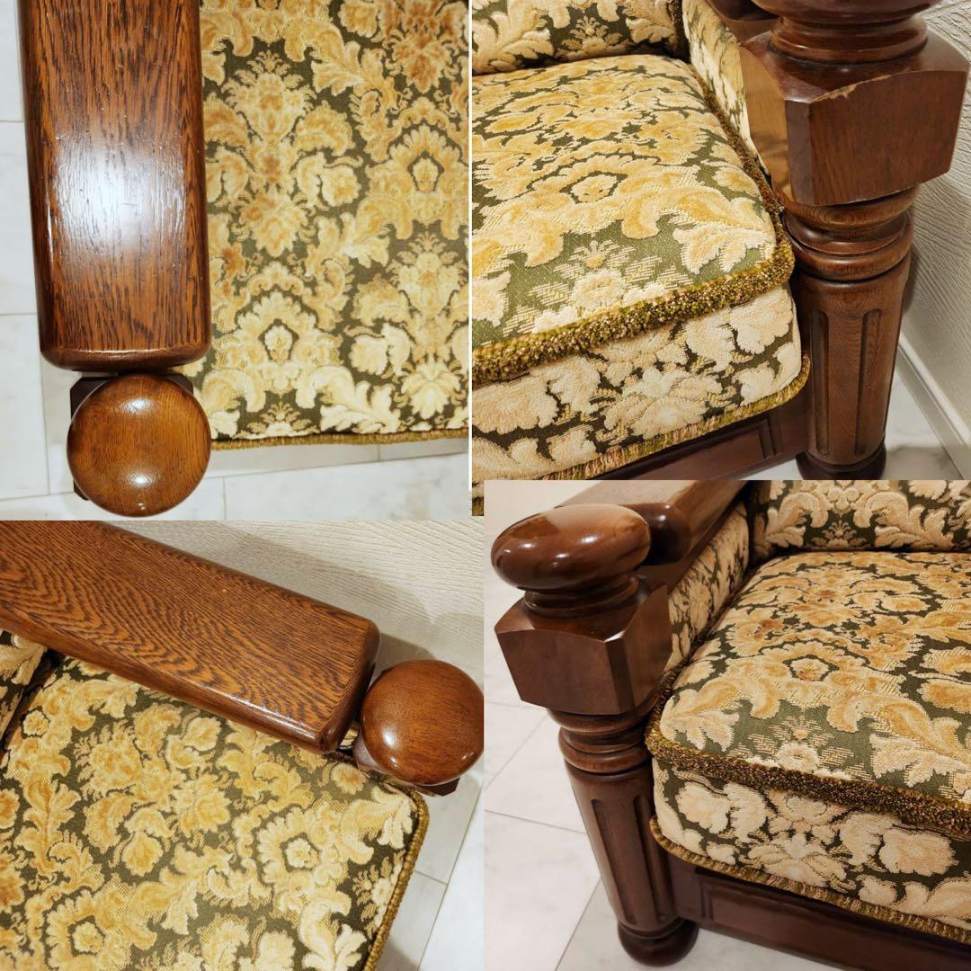 karimoku オールドカリモク コロニアル金華山1人掛けソファ　イス