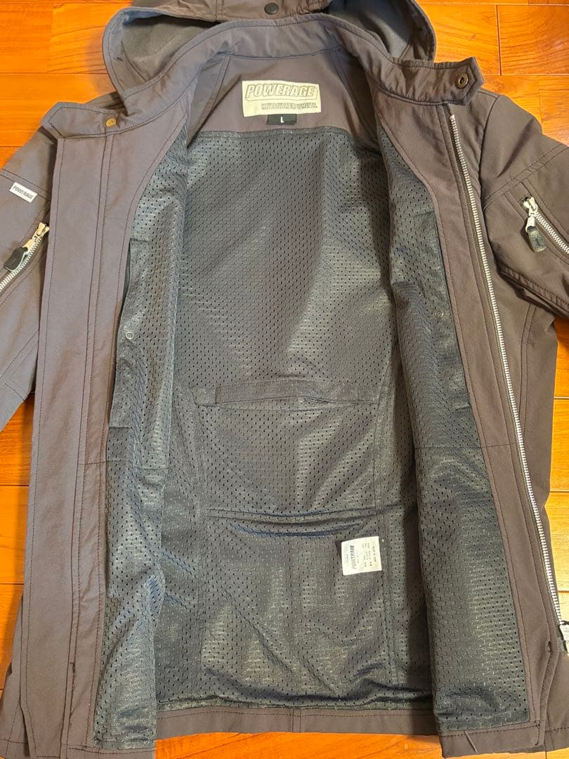 POWERAGE コンフォートライダース Lサイズ　チャコールグレー