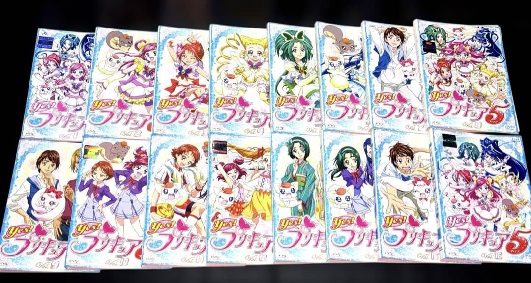 yes! プリキュア5 1-16巻 GO GO! 1-16巻 DVD
