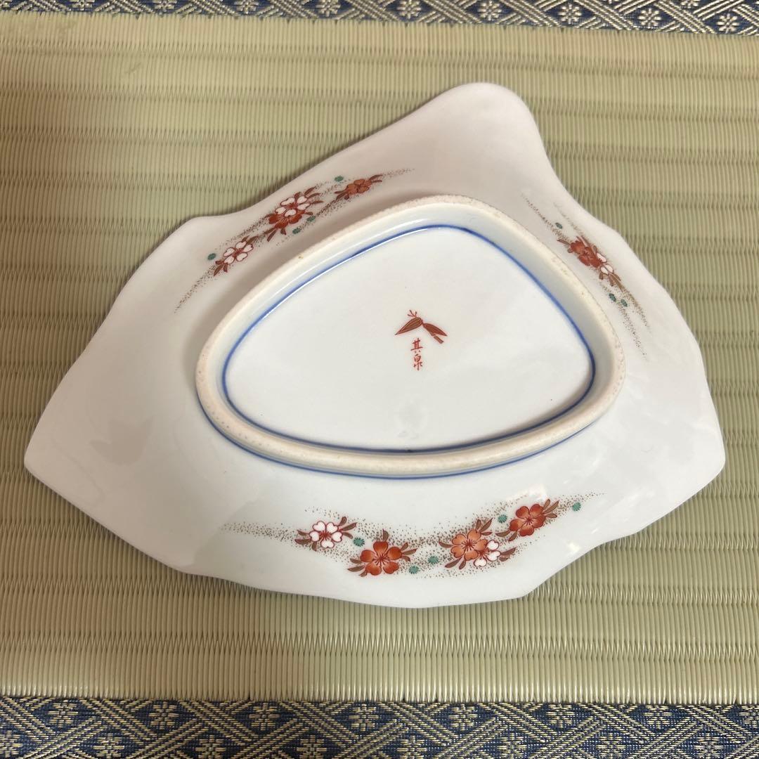 賞美堂　其泉　有田焼　姫型　銘々皿　6枚　まとめ売り　希少