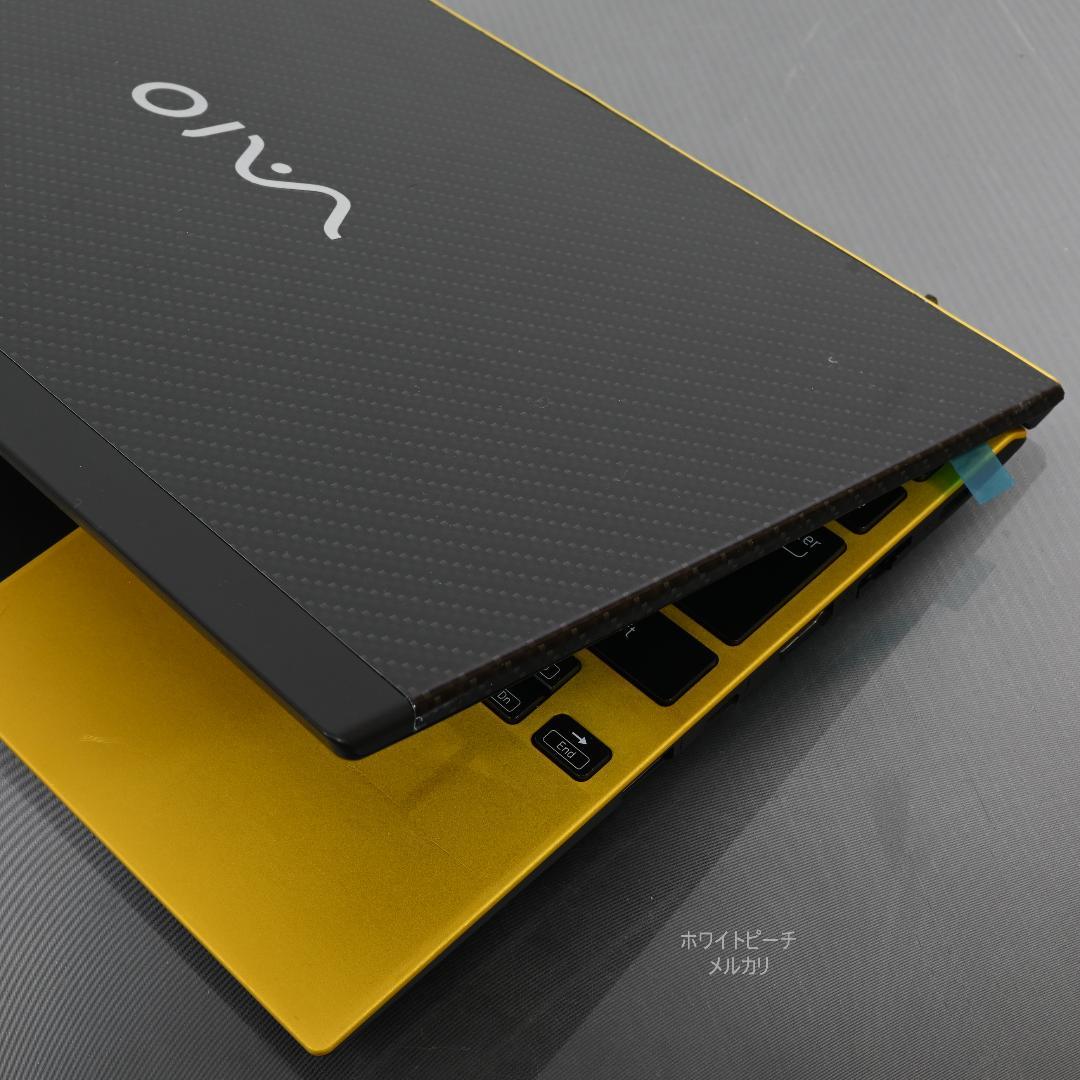 vaio pro PJ 12世代 i5 16G 12.5型 カーボン黄 新品液晶