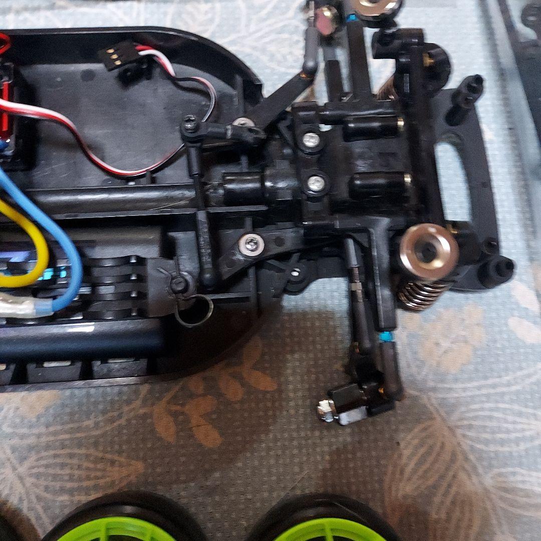 値引きドリフトラジコンTT01MRCフロント付き2駆 サーボ付けます