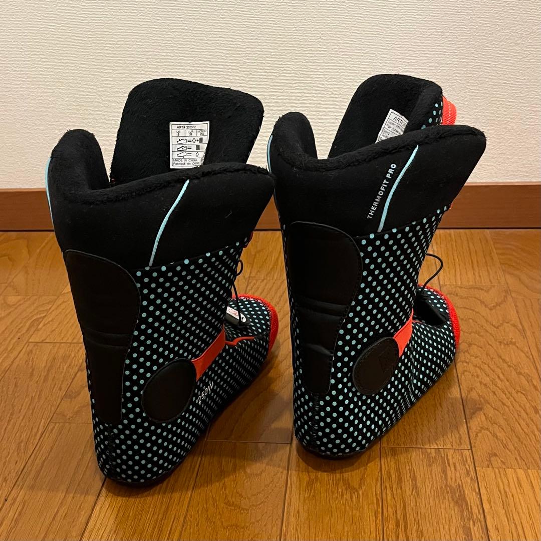 【匿名発送】レディース25cm HEAD BOAフィットシステム スノボブーツ