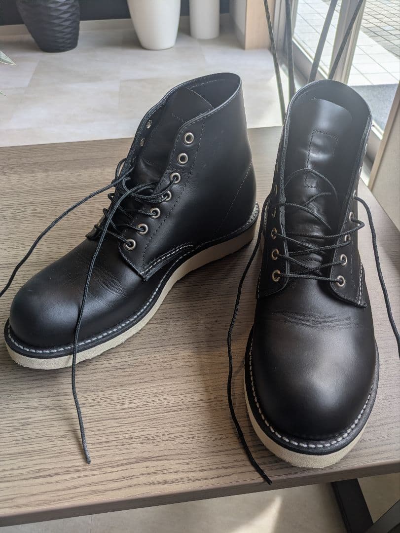 ぎ*ん様 美品　REDWING　レッドウィング　クラシックラウンド　8165
