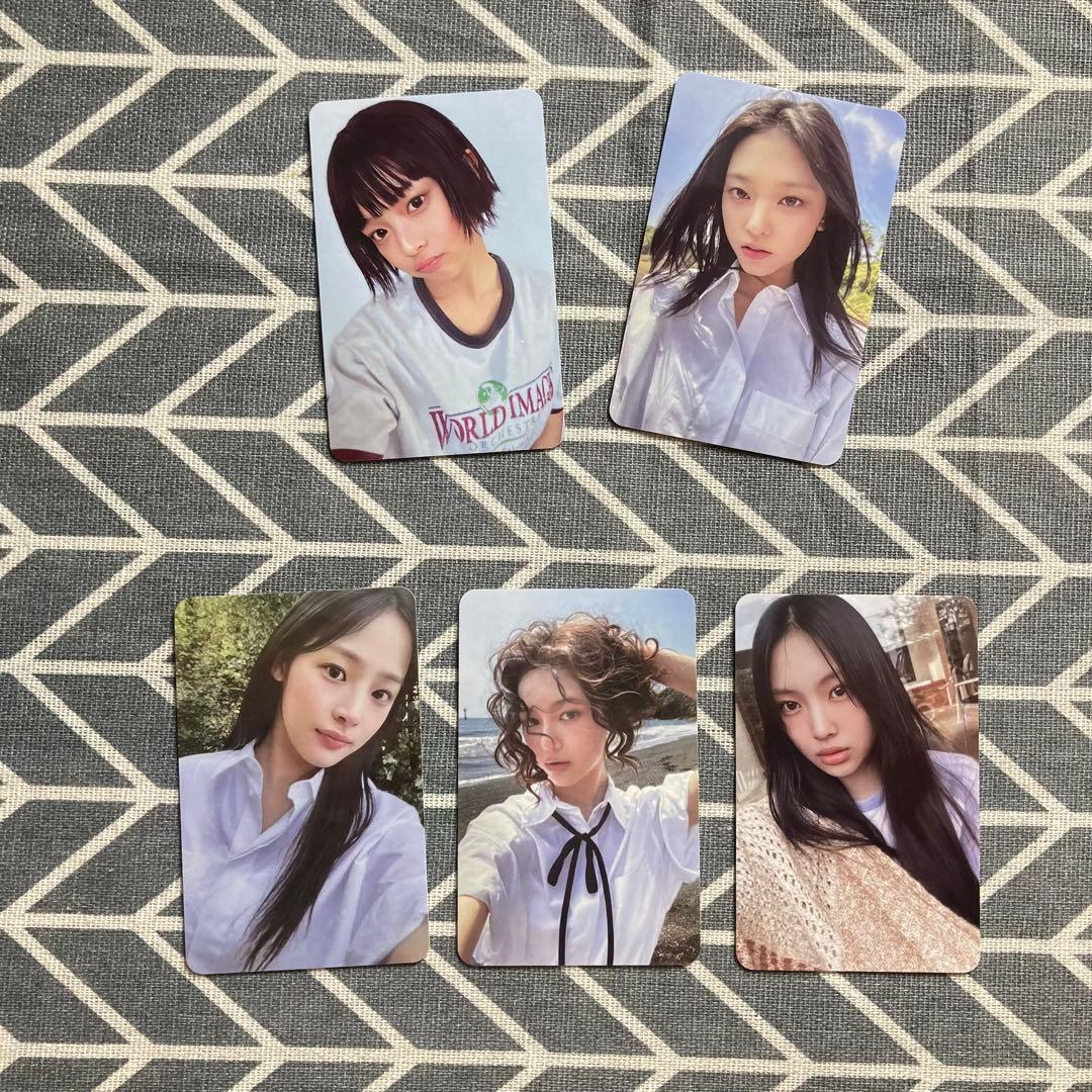 NewJeans  how sweet 当選 全員5枚 1週目 サノク トレカ