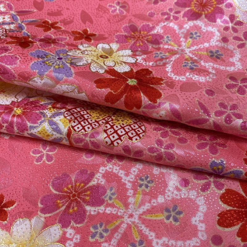 506ag42◎七五三 三歳 女児 着物&被布&長襦袢&小物 フルセット◎美品