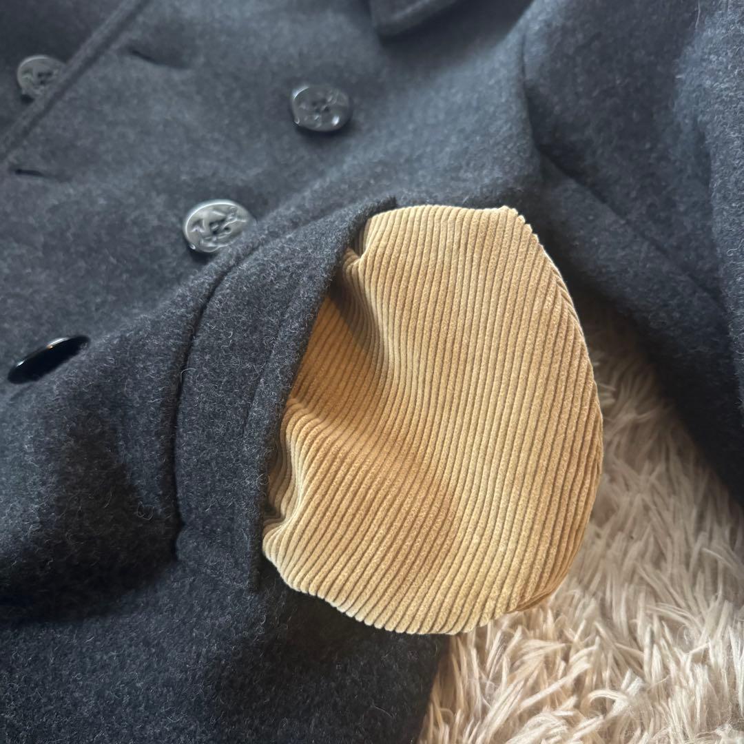 BUZZ RICKSON'S バズリクソンズ　Pコート　チャコールグレー　ウール