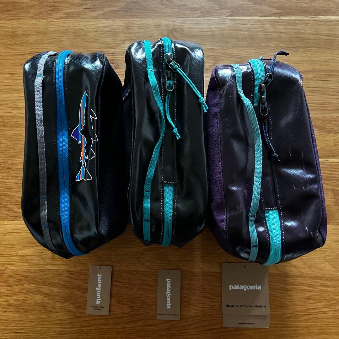 パタゴニア ブラックホールキューブ　ミディアムサイズ　3個セット