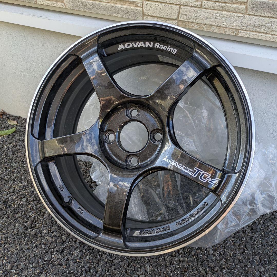 極美品ADVAN TC-4 16インチ4穴PCD100