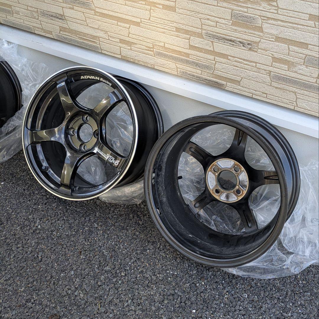 極美品ADVAN TC-4 16インチ4穴PCD100