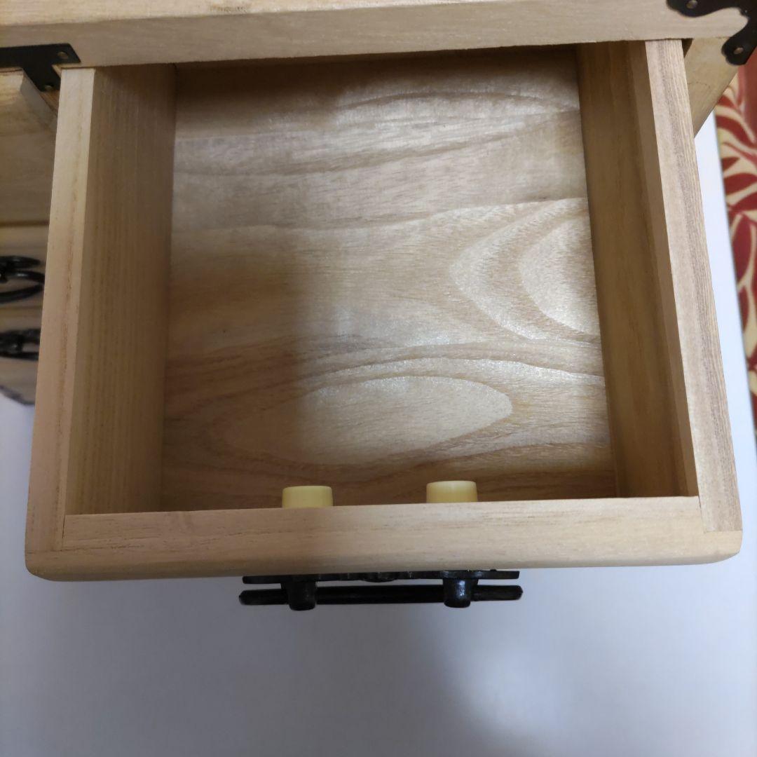 「美品」桐タンス小物入れ　未使用品