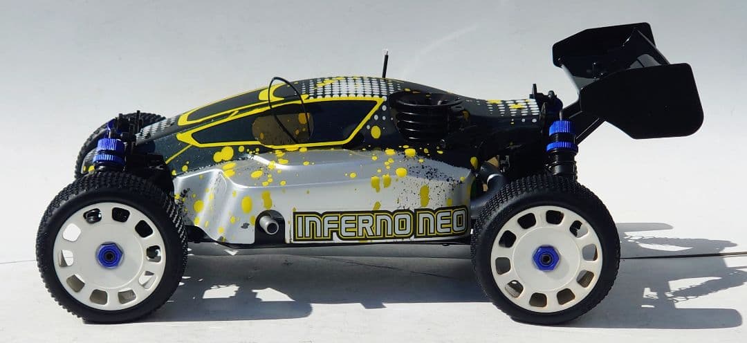 【動作確認メンテ済】美品！京商 Inferno Neo 1/8GP レディセット