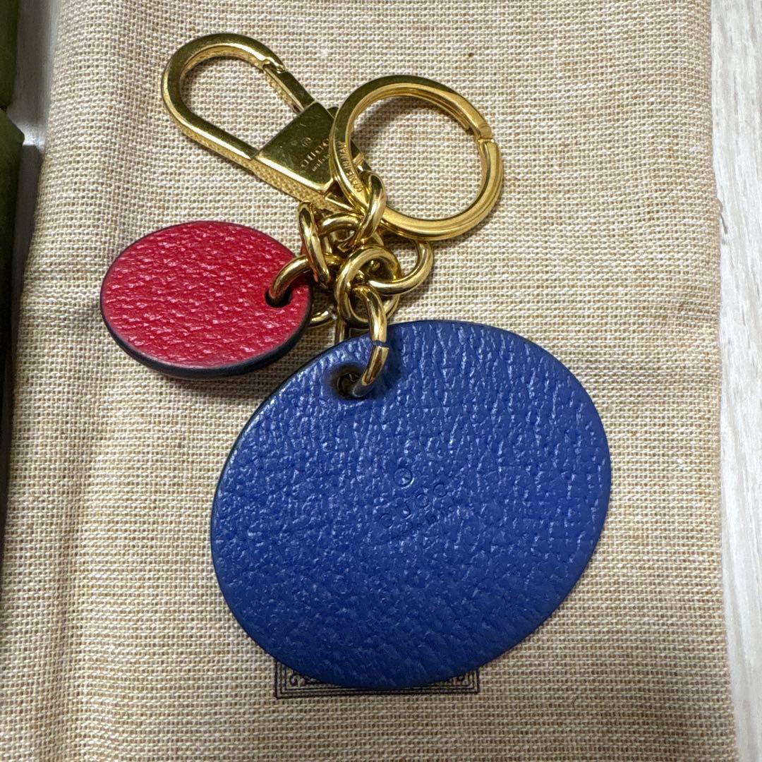 【75270円で購入】GUCCI カラフルレザーキーホルダー
