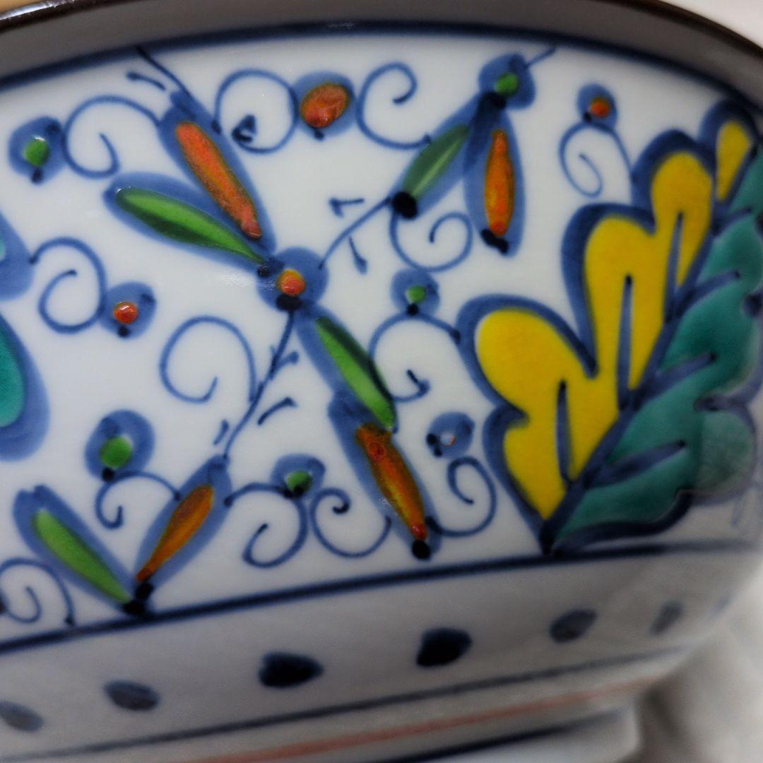 平安祥堂　手塚祥堂　紅毛菓子鉢　茶道具　菓子鉢　元箱　木箱