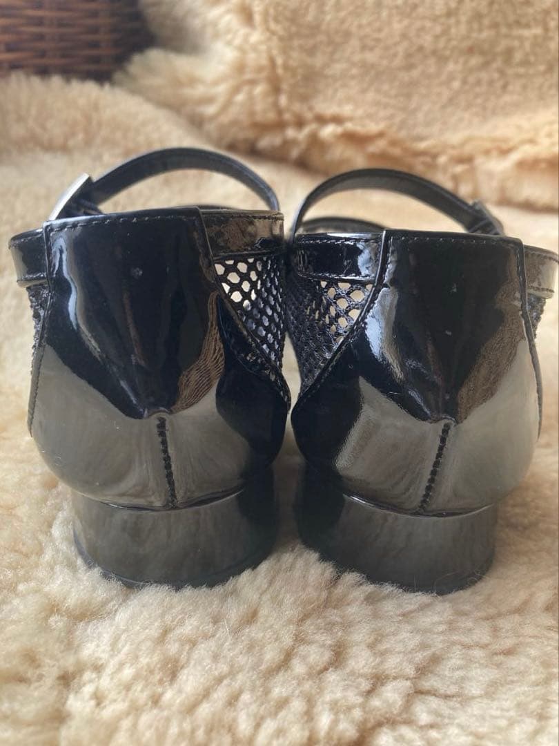 トゥモローランド メッシュパンプス フラットシューズ メリージェーン 37