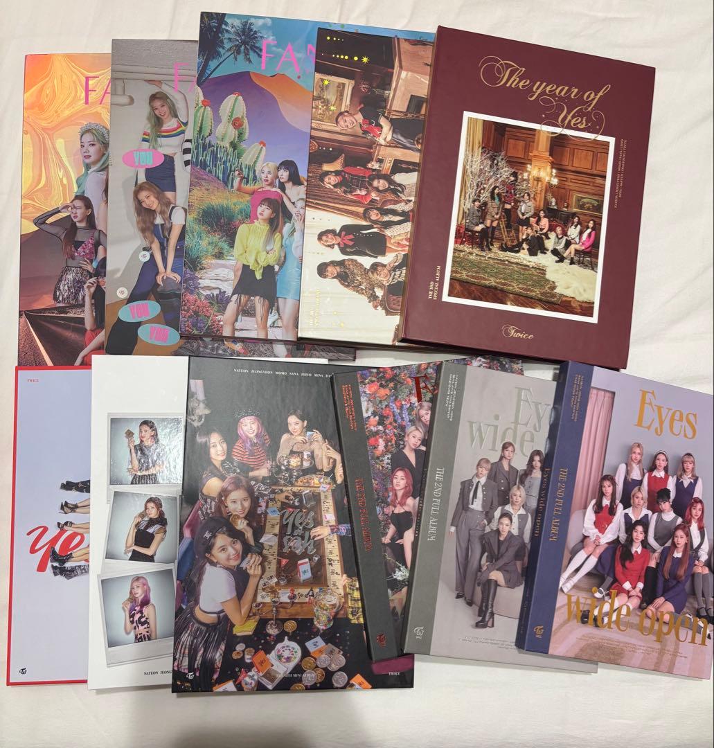 TWICE アルバム まとめ売り 73枚 トレカ