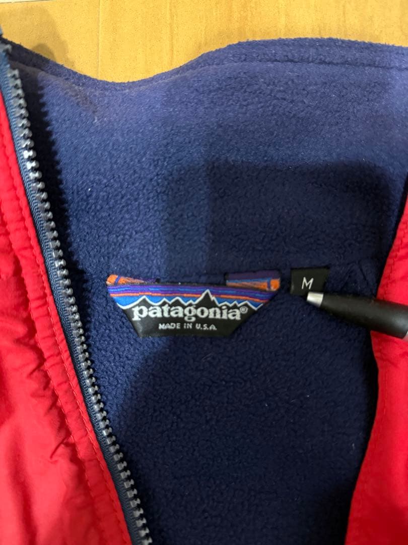 古*き様 patagonia シェルドシンチラ　80S M レッド　USA