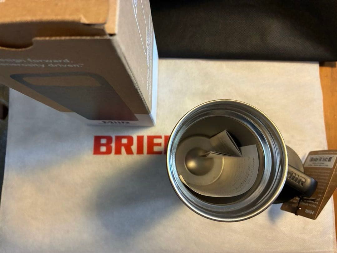 【数量限定‼️】BRIEFING ×MiiR◆水筒 16oz 黒◆未使用
