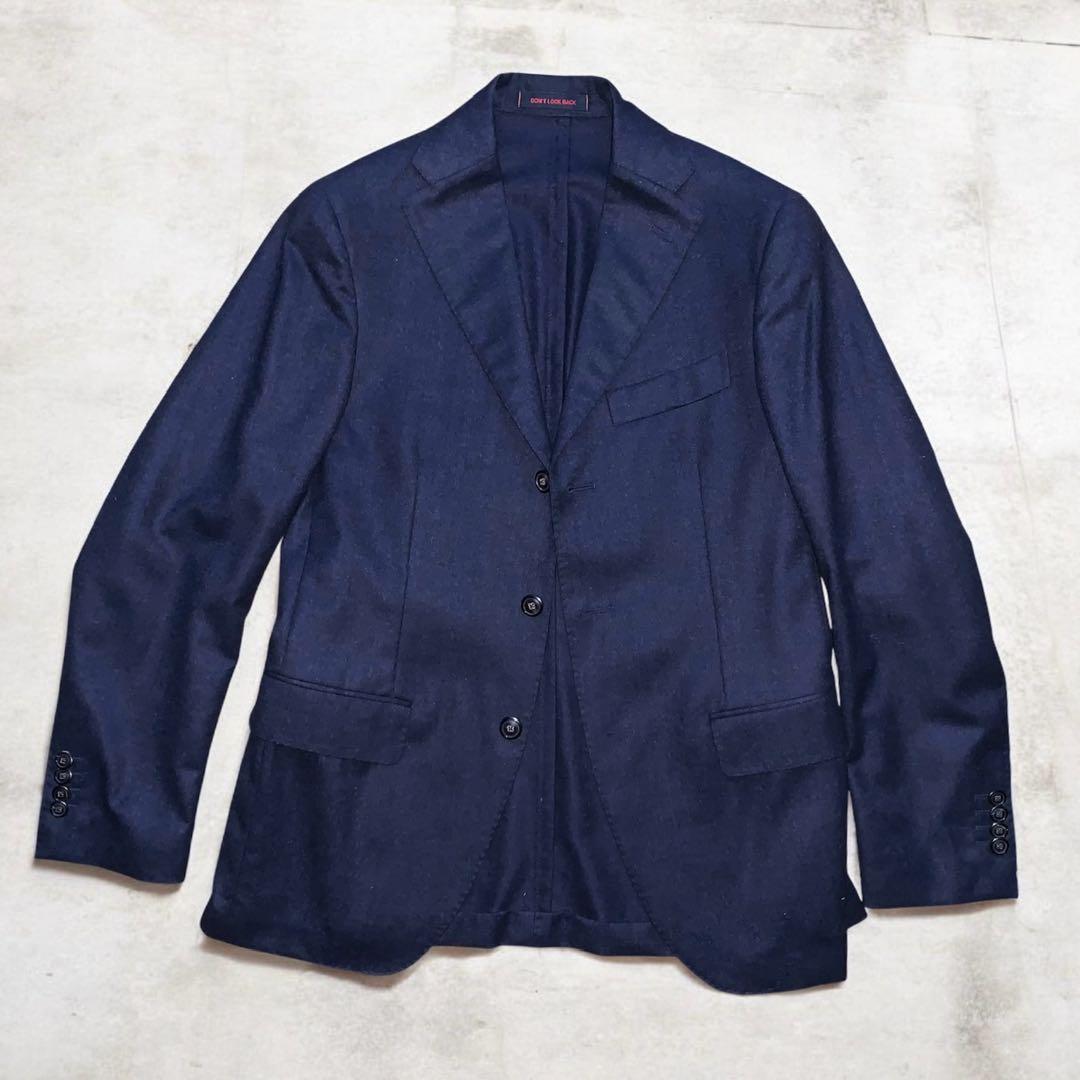 新品未使用 THE GIGI ネイビー フランネル スーツ/44/セットアップ