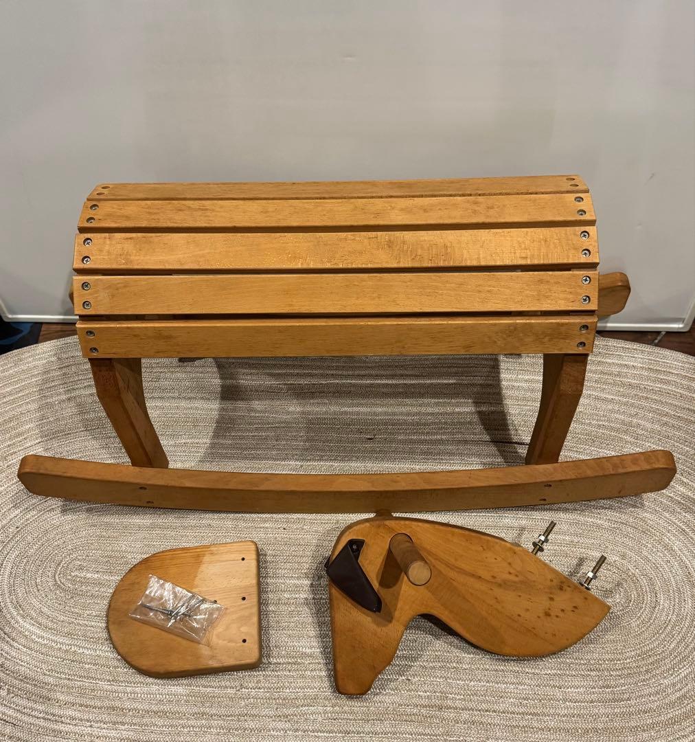 ミッドセンチュリーモダン木製ロッキング ヴィンテージ￼ ロッキングチェア