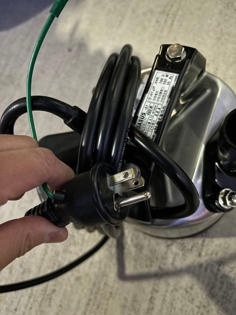 自動式 水中ポンプ LB-480A SUS-51ステンレス仕様 鶴見ポンプ