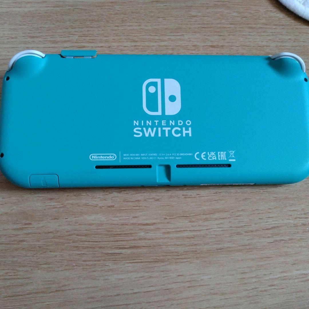 Switch lite ターコイズ