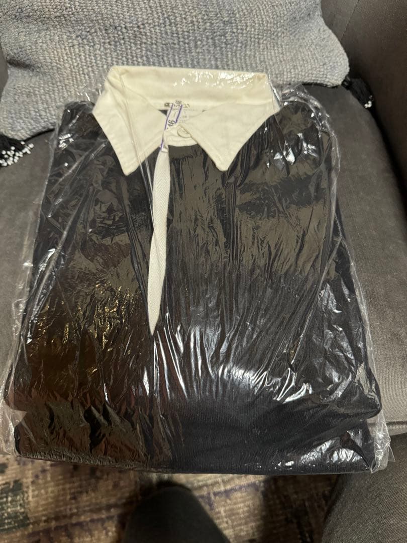 comoli ラガーシャツ