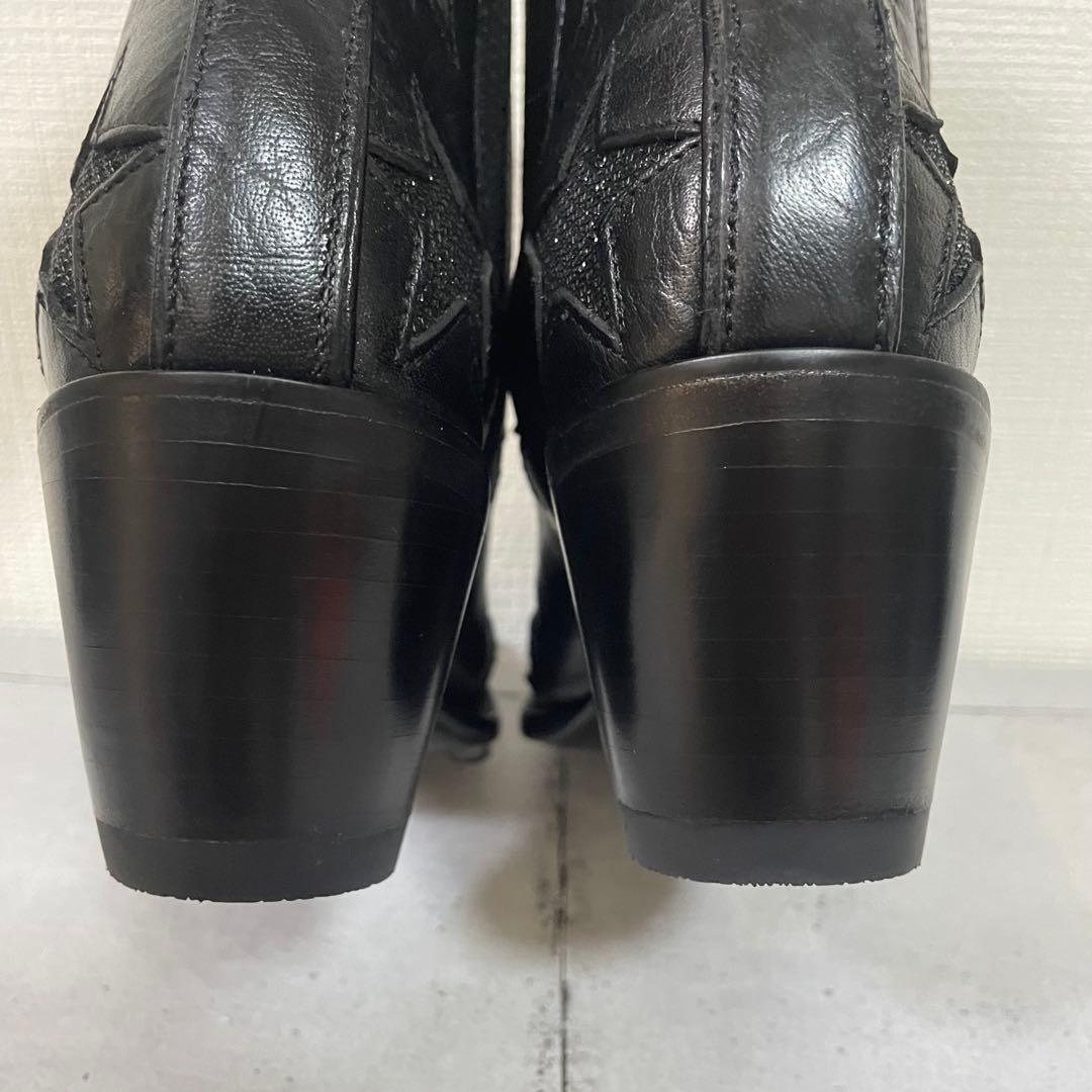 OLD GRINGO オールドグリンゴ ウエスタンブーツ　星　レザー　黒