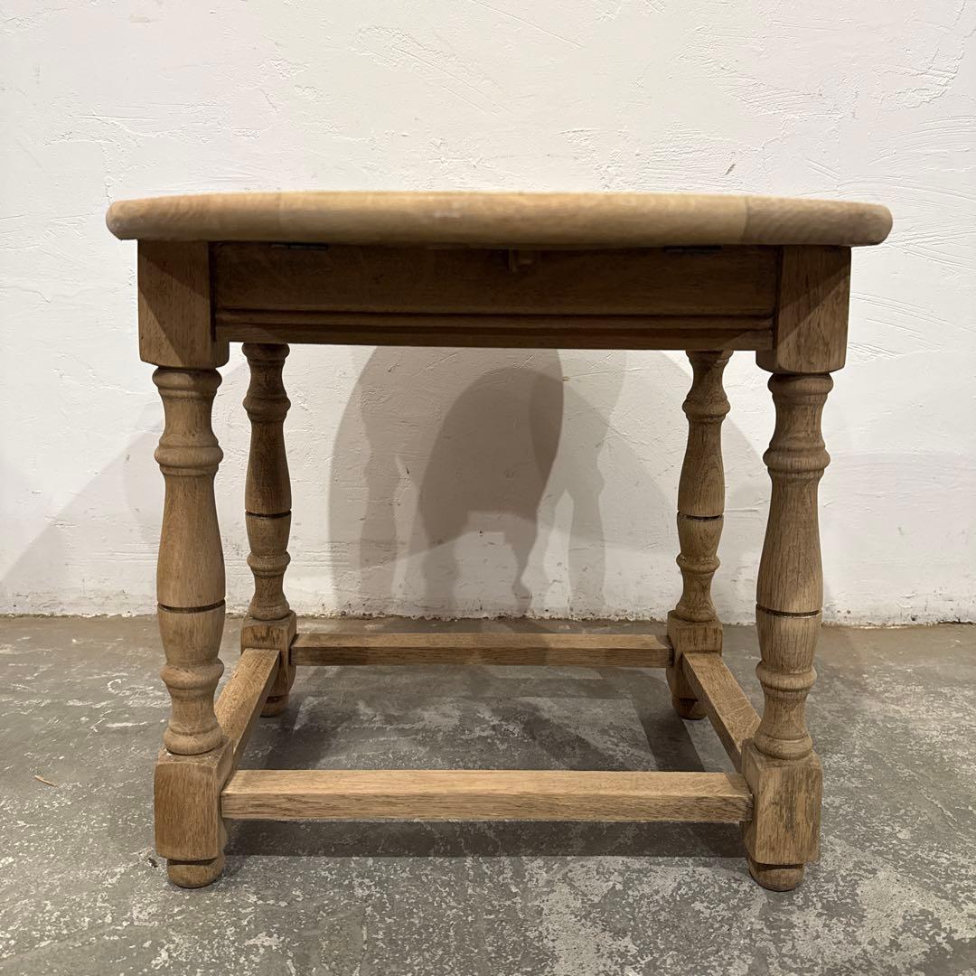 nozドロップリーフテーブル　　サイドテーブル　剥離