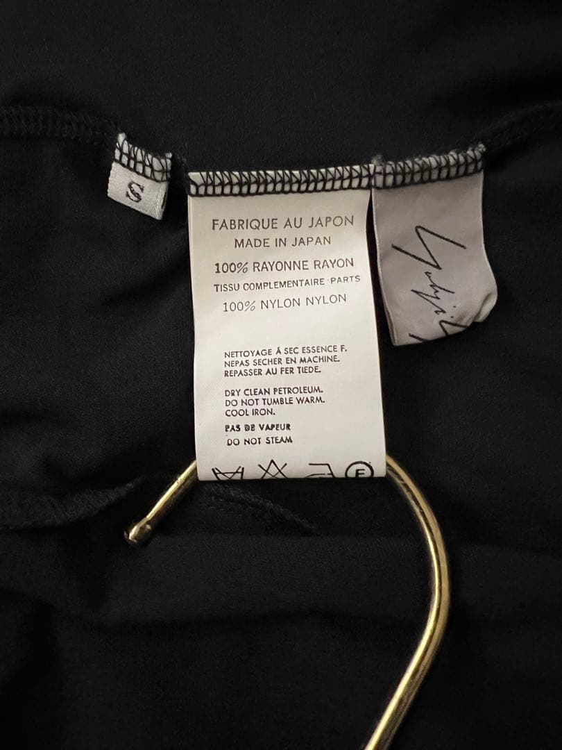ヴィンテージ Yohji Yamamoto ストレッチトップス　カフス付　新品