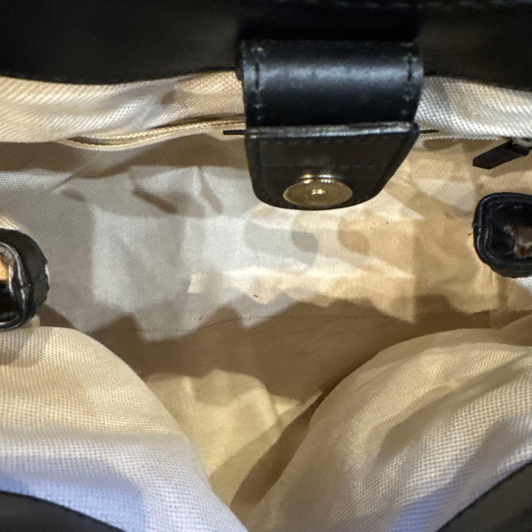 GUCCI スーキー ディアマンテ キャンバス トートバッグ