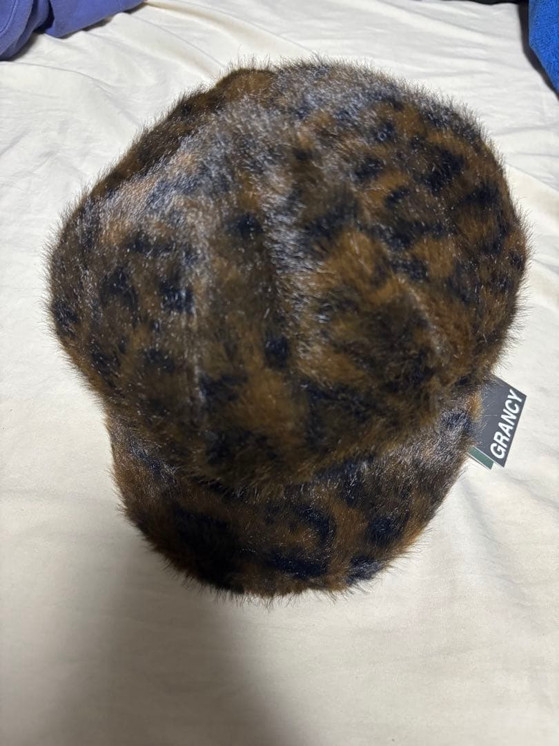 【GRANCY】ファーキャスケット ブラウン