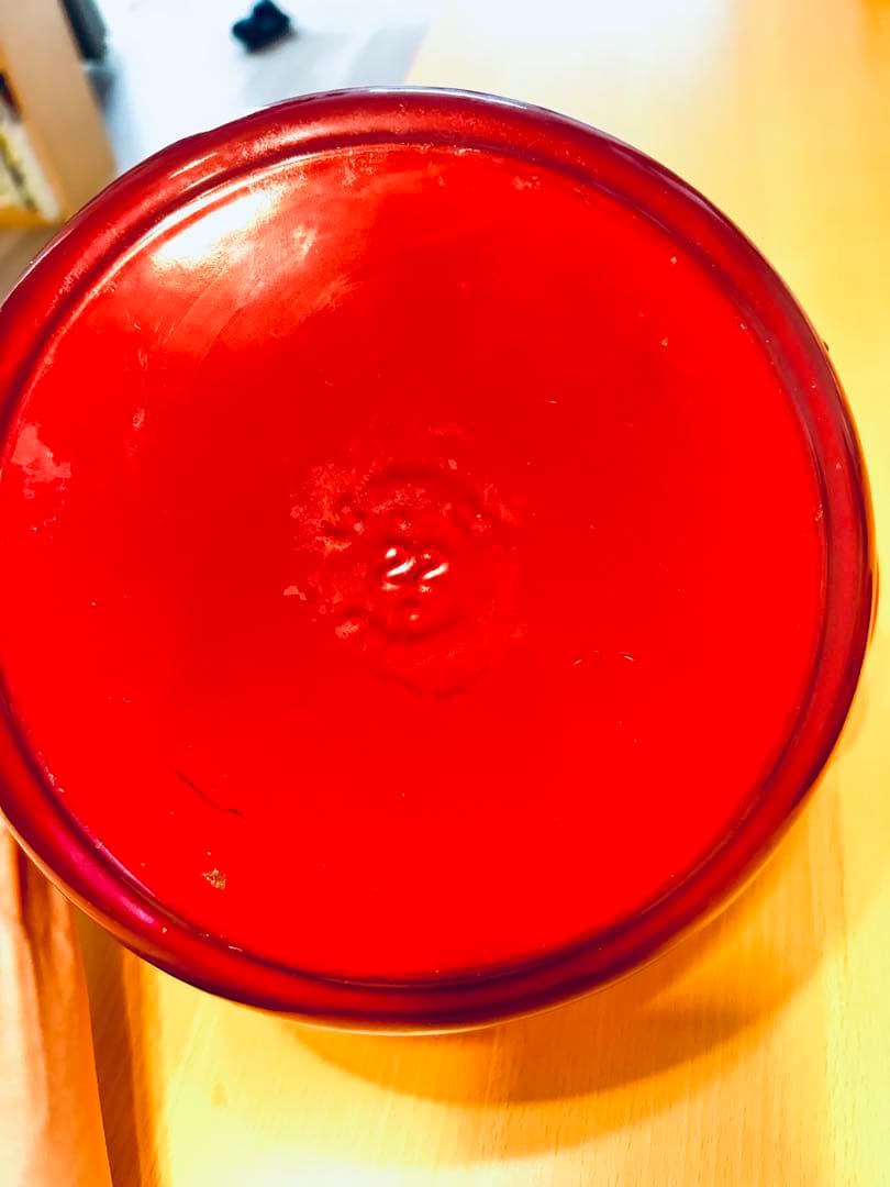 LE CREUSET ココットロンド 赤 両手鍋 鋳鉄製