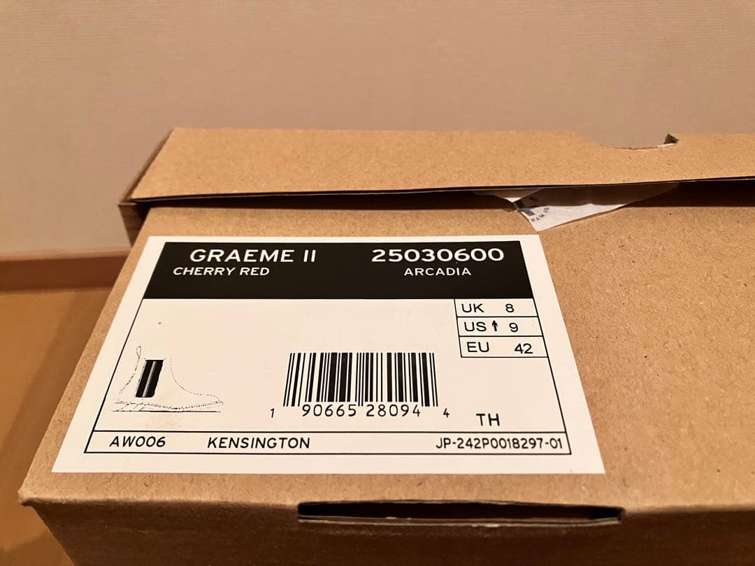 GRAEMEII チェリーレッド UK8
