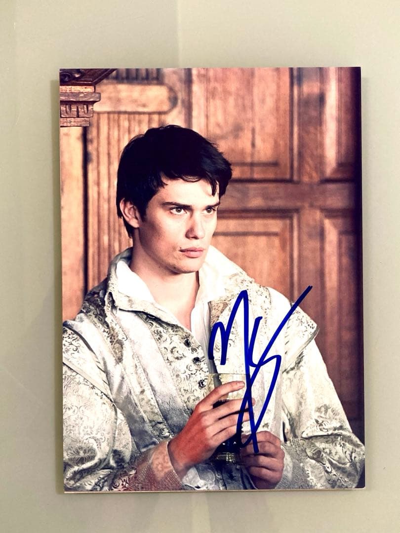 セール中…ニコラス・ガリツィン直筆サイン入り2Lサイズ写真…パープルハート