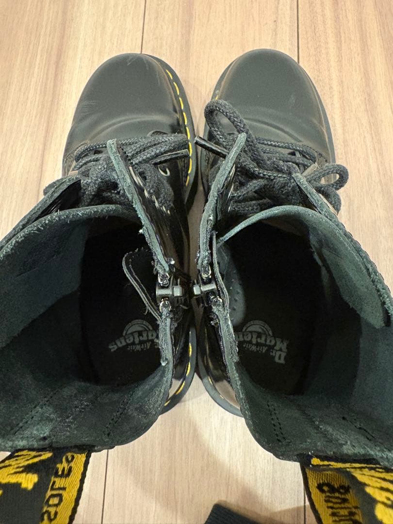 【美品】Dr.Martens JADON UK7 黒 厚底 8ホール 26cm
