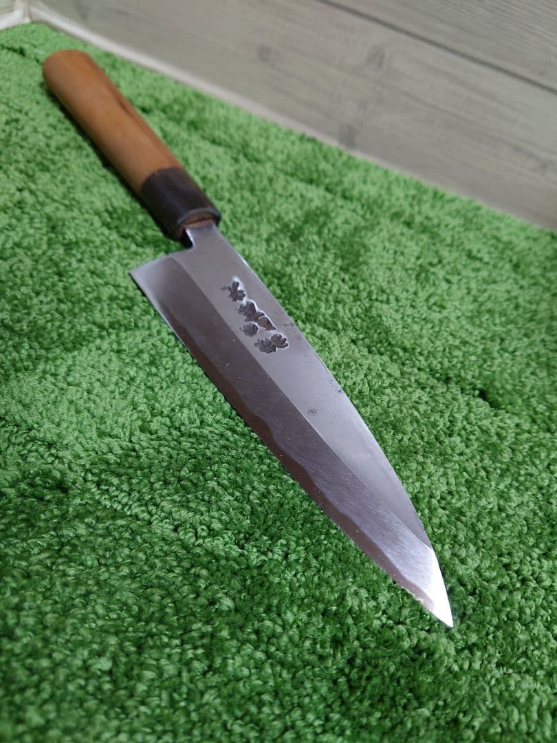 房光 出刃包丁170mm 水牛柄 再生品