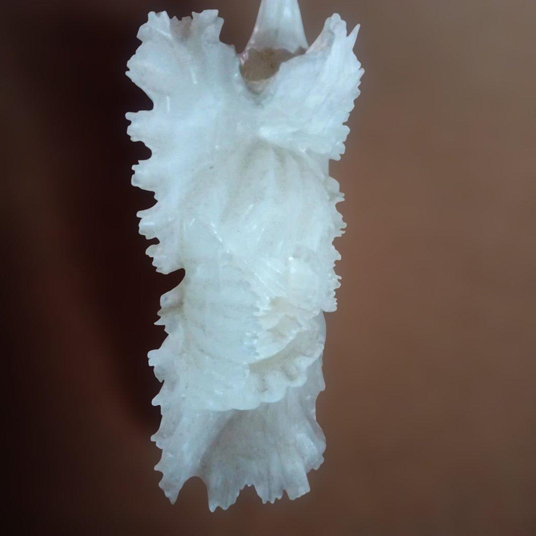 白翡翠の白菜置物