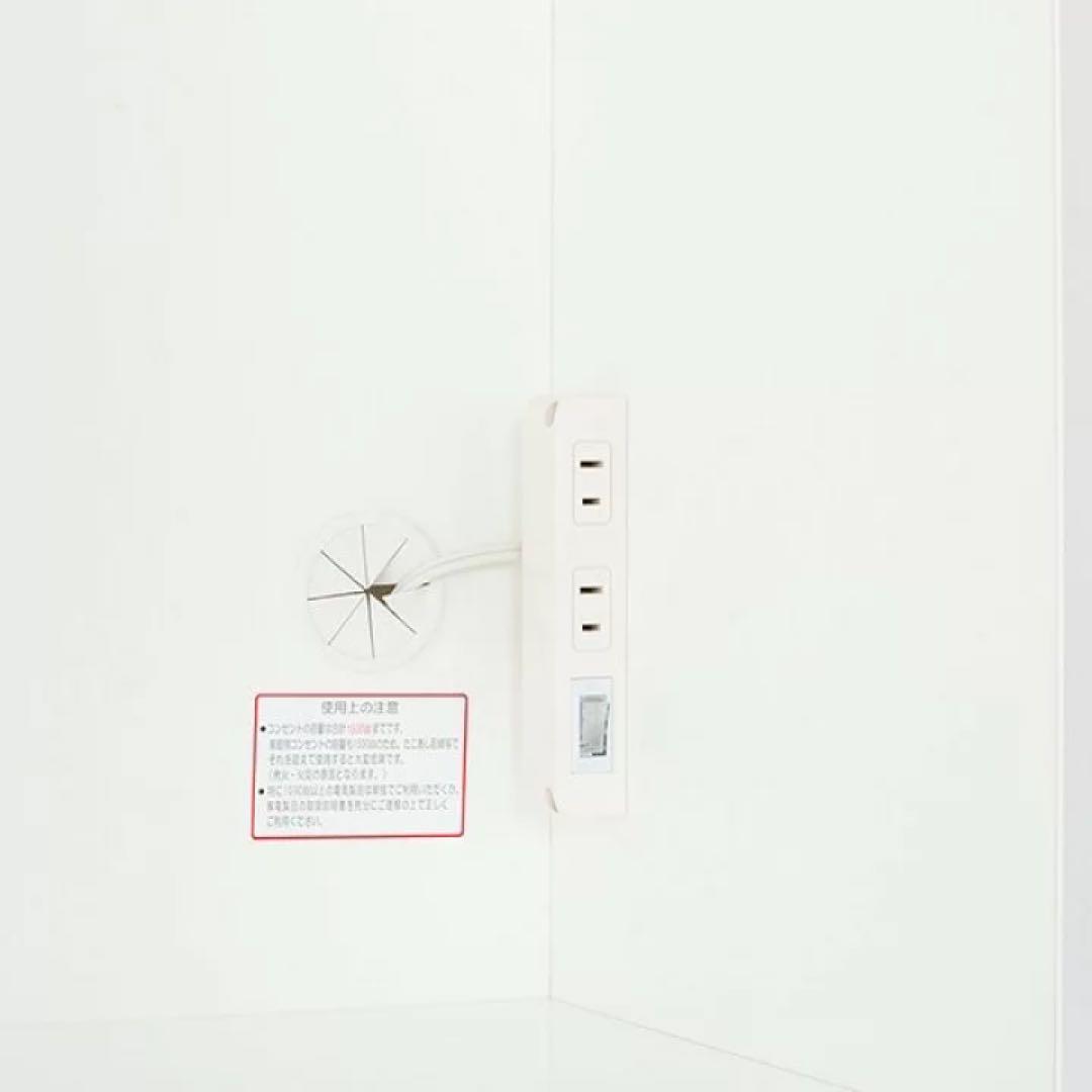 【送料込み】ニトリ キッチンボード レジューム W120 ホワイト