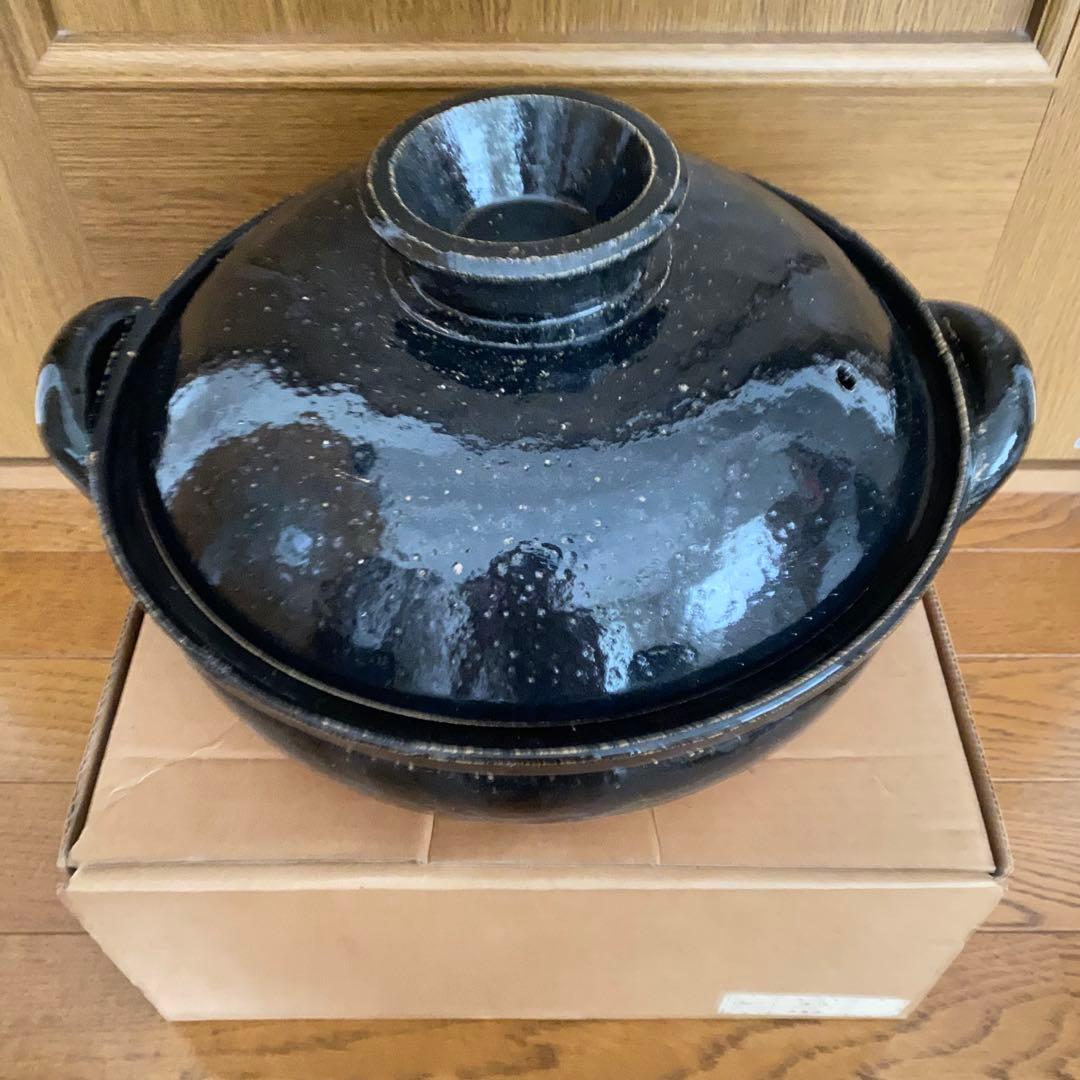 長谷製陶株式会社 ヘルシー蒸し鍋 伊賀焼 土鍋