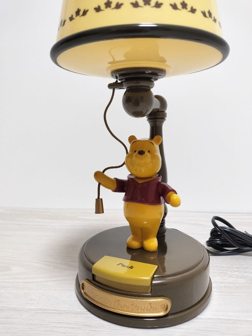 昭和レトロ くまのプーさん ランプ ミツワ工業 ディズニー Disney ライト