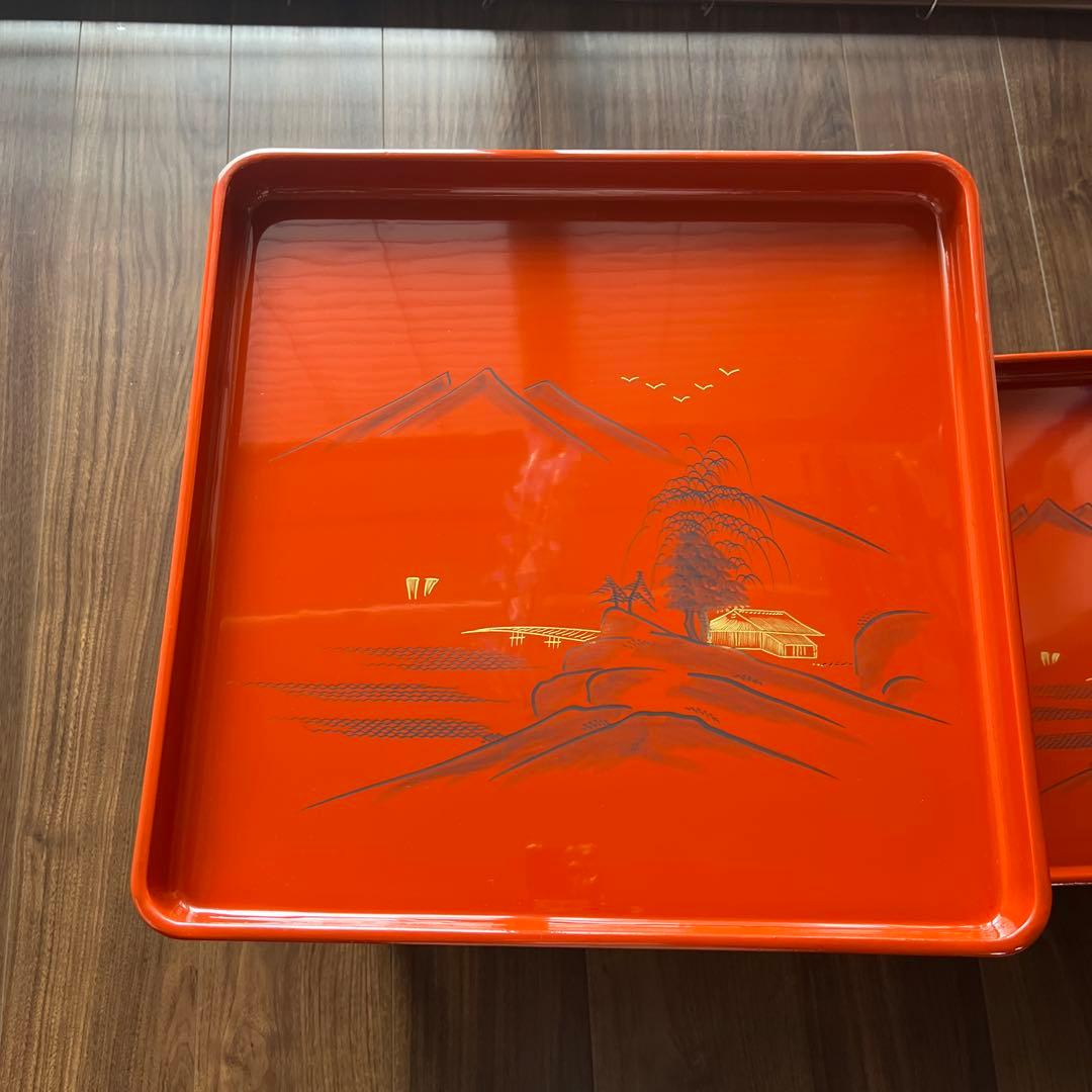 お膳　高級漆塗