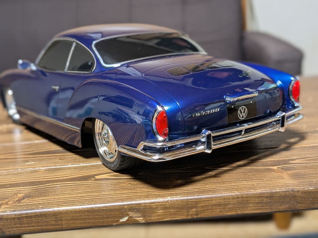 タミヤ1/10ラジコンVolkswagen カルマンギアボディ