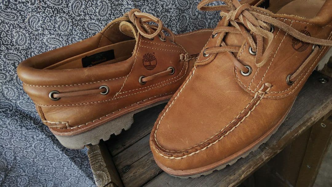 【東山】Timberlandティンバーランドデッキシューズ7W25cm